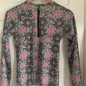 Next by Athleta 3/4 zip Activewear Shirt XS